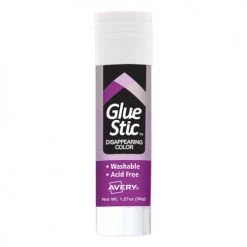 Avery Online Shop 51 Avery 00226 1.27 Oz. Applies Purple Dries Clear Permanent Glue Stick - Purple