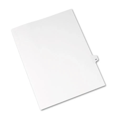 Avery 01068 Preprinted Legal Exhibit 10-Tab '68-ft Label 11 In. X 8.5 In. Side Tab Index Dividers - White (25-Piece/Pack) 2 Avery 01068 Preprinted Legal Exhibit 10-Tab '68-ft Label 11 In. X 8.5 In. Side Tab Index Dividers - White (25-Piece/Pack) - Image 2