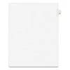 Avery 01403 11 In. X 8.5 In. 26-Tab C-Tab Titles Preprinted Legal Exhibit Side Tab Avery Style Index Dividers - White (25-Piece/Pack)