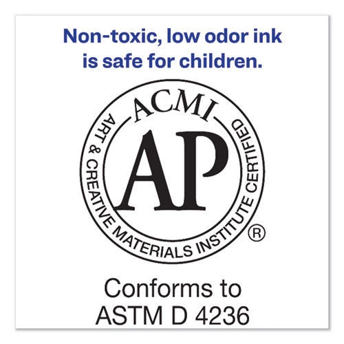 Avery 08884 Marks-A-Lot Chisel Tip Desk Style Permanent Marker Set - Extra Large, Purple (12-Piece) 4 Avery 08884 Marks-A-Lot Chisel Tip Desk Style Permanent Marker Set - Extra Large, Purple (12-Piece) - Image 4