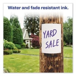 Avery 08884 Marks-A-Lot Chisel Tip Desk Style Permanent Marker Set - Extra Large, Purple (12-Piece) 15 Avery 08884 Marks-A-Lot Chisel Tip Desk Style Permanent Marker Set - Extra Large, Purple (12-Piece) -Avery Online Shop aven08884 f