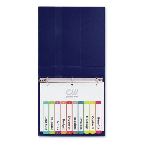 Avery 11842 1 - 10 Tab Customizable TOC Ready Index Divider Set - Multicolor (1 Set) 3 Avery 11842 1 - 10 Tab Customizable TOC Ready Index Divider Set - Multicolor (1 Set) - Image 3