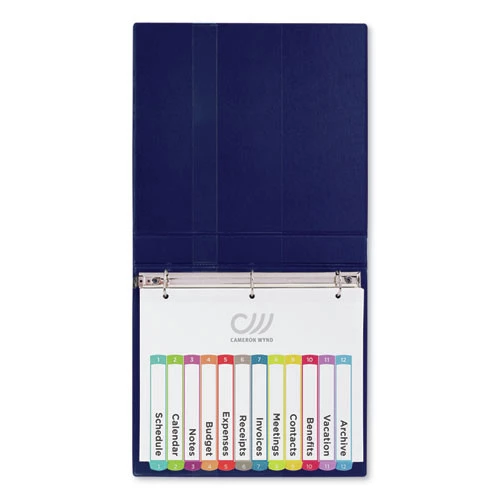 Avery 11843 1 - 12 Tab Customizable TOC Ready Index Divider Set - Multicolor (1 Set) 3 Avery 11843 1 - 12 Tab Customizable TOC Ready Index Divider Set - Multicolor (1 Set) - Image 3