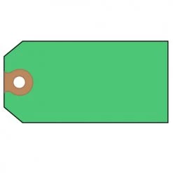 Avery 12365 11.5 Pt. Stock 4.75 In. X 2.38 In. Unstrung Shipping Tags - Green (1000-Piece/Box) -Avery Online Shop aven12365 b