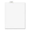 Avery 12387 Preprinted Legal Exhibit 'N' Label Bottom Tab Dividers (25-Piece/Pack)