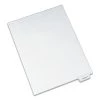 Avery 12398 11 In. X 8.5 In. 26 Tab Letter Y Legal Bottom Tab Index Dividers - White (25-Piece/Pack)