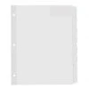 Avery 14441 8-Tab Big Tab Printable Easy Peel Large Label Dividers (20/Pack)