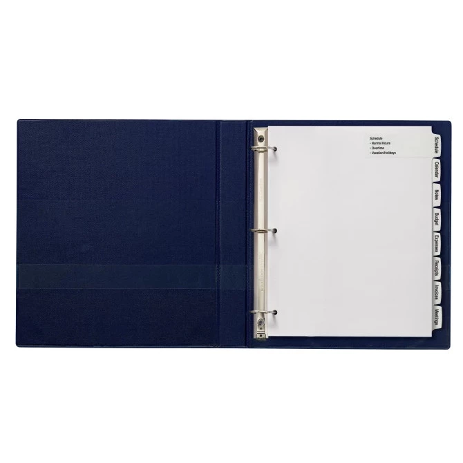 Avery 14441 8-Tab Big Tab Printable Easy Peel Large Label Dividers (20/Pack) 5 Avery 14441 8-Tab Big Tab Printable Easy Peel Large Label Dividers (20/Pack) - Image 5