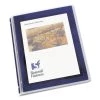 Avery 15766 8.5 In. X 11 In. 3 Round Ring 0.5 In. Capacity Flexi-View Binder - Navy Blue