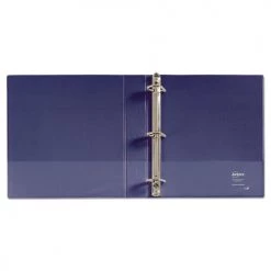 Avery 17024 1.5 In. Capacity 11 In. X 8.5 In. 3 Ring Durable View Binder With DuraHinge And Slant Rings - Blue -Avery Online Shop aven17024 b