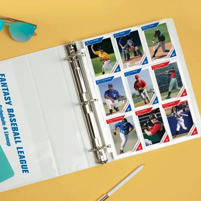 Avery 17030 11 In. X 8.5 In. Durable View Binder With DuraHinge And 3 Slant Rings - White (4/Pack) 5 Avery 17030 11 In. X 8.5 In. Durable View Binder With DuraHinge And 3 Slant Rings - White (4/Pack) - Image 5