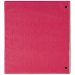 Avery 17293 1 In. Capacity 11 In. X 8.5 In. 3 Ring Durable View Binder With DuraHinge And Slant Rings - Coral -Avery Online Shop aven17293 b