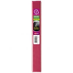 Avery 17293 1 In. Capacity 11 In. X 8.5 In. 3 Ring Durable View Binder With DuraHinge And Slant Rings - Coral -Avery Online Shop aven17293 c