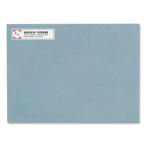 Avery 05167 0.5 In. X 1.75 In. Easy Peel Address Labels With Sure Feed Technology - White (100 Sheets/Box, 80/Sheet) 3 Avery 05167 0.5 In. X 1.75 In. Easy Peel Address Labels With Sure Feed Technology - White (100 Sheets/Box, 80/Sheet) - Image 3