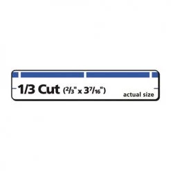 Avery 05766 TrueBlock 0.66 In. X 3.44 In. Permanent Adhesive File Folder Labels - White/Blue (30-Piece/Sheet, 50 Sheets/Box) 8 Avery 05766 TrueBlock 0.66 In. X 3.44 In. Permanent Adhesive File Folder Labels - White/Blue (30-Piece/Sheet, 50 Sheets/Box) -Avery Online Shop aven5766 b