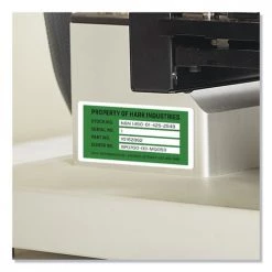 Avery 61530 PermaTrack 2 In. X 3.75 In. Durable Asset Tag Labels - White (8 Sheets/Pack, 8/Sheet) -Avery Online Shop aven61530 c