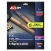 Avery 06522 Easy Peel 2 In. X 4 In. Mailing Labels With Sure Feed Technology - Clear (10 Sheets/Pack, 10/Sheet)
