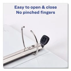 Avery 68037 Framed View 3 In. Capacity 11 In. X 8.5 In. 3-Ring Heavy-Duty Binders - Black 7 Avery 68037 Framed View 3 In. Capacity 11 In. X 8.5 In. 3-Ring Heavy-Duty Binders - Black -Avery Online Shop aven68037 b