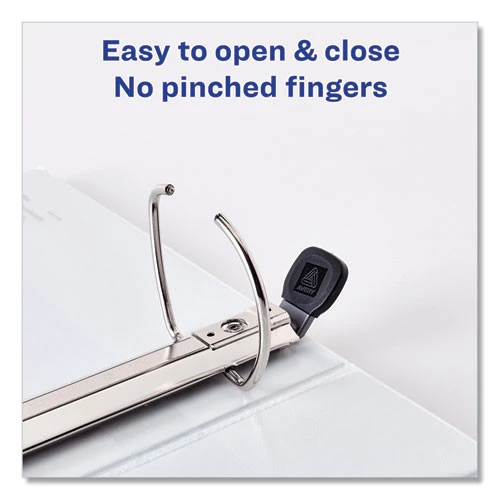 Avery 68037 Framed View 3 In. Capacity 11 In. X 8.5 In. 3-Ring Heavy-Duty Binders - Black 3 Avery 68037 Framed View 3 In. Capacity 11 In. X 8.5 In. 3-Ring Heavy-Duty Binders - Black - Image 3