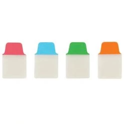 Avery 74760 1 In. Wide 1/5 Cut Ultra Tabs Repositionable Mini Tabs - Assorted Primary Colors (40/Pack) -Avery Online Shop aven74760 b
