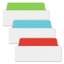 Avery 74775 Ultra Tabs 1/5-Cut 3 In. Repositionable Wide Tabs - Assorted Primary Colors (24/Pack) -Avery Online Shop aven74775 b