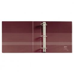 Avery 79364 Heavy Duty 11 In. X 8.5 In. Durahinge 3 Ring 4 In. Capacity Non-View Binder With One Touch EZD Rings - Maroon -Avery Online Shop aven79364 c