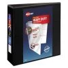 Avery 79693 Heavy-Duty 3 In. Capacity 11 In. X 8.5 In. 3-Ring View Binder With DuraHinge - Black