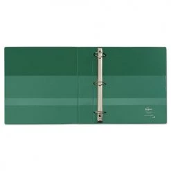 Avery 79786 Heavy-Duty 5 In. Capacity 11 In. X 8.5 In. 3-Ring Non-View Binder With DuraHinge And Thumb Notch - Green 6 Avery 79786 Heavy-Duty 5 In. Capacity 11 In. X 8.5 In. 3-Ring Non-View Binder With DuraHinge And Thumb Notch - Green -Avery Online Shop aven79786 b
