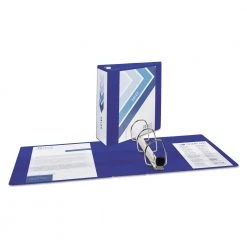 Avery 79814 Heavy Duty 11 In. X 8.5 In. DuraHinge 3 Ring 4 In. Capacity View Binder - Pacific Blue 5 Avery 79814 Heavy Duty 11 In. X 8.5 In. DuraHinge 3 Ring 4 In. Capacity View Binder - Pacific Blue -Avery Online Shop aven79814 b