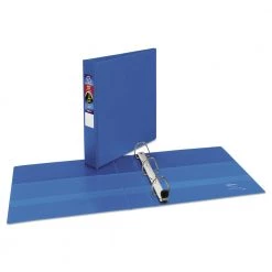 Avery 79885 Heavy Duty 11 In. X 8.5 In. DuraHinge 3 Ring 1.5 In. Capacity Durable Non-View Binder - Blue -Avery Online Shop aven79885 b