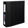 Avery 79994 Heavy Duty 11 In. X 8.5 In. DuraHinge 3 Ring 4 In. Capacity Non- View Binder With One Touch EZD Rings And Spine Label - Black