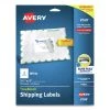 Avery 08168 3.5 In. X 5 In. Shipping Labels With TrueBlock Technology - White (4-Piece/Sheet, 25 Sheets/Pack)