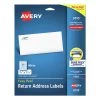 Avery 08195 Easy Peel 0.66 In. X 1.75 In. Address Labels With Sure Feed Technology (25-Sheet/Pack 60-Piece/Sheet)