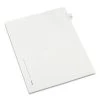 Avery 82220 Preprinted Legal Exhibit 10-Tab '22-ft Label 11 In. X 8.5 In. Side Tab Index Dividers - White (25-Piece/Pack)