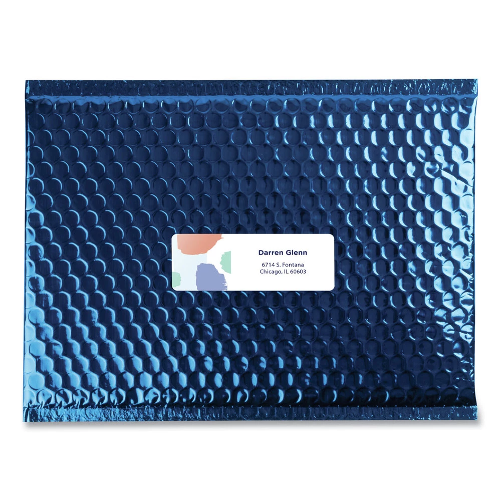 Avery 08462 Easy Peel 1-1/3 In. X 4 In. Address Labels - White (14-Piece/Sheet, 100 Sheets/Box) 2 Avery 08462 Easy Peel 1-1/3 In. X 4 In. Address Labels - White (14-Piece/Sheet, 100 Sheets/Box) - Image 2